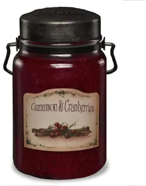 McCalls Candles | Cinnamon & Cranberries | 26 oz