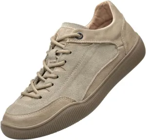Men's Casual Shoes - high-end Matte Leather with Durable Rubber Sole