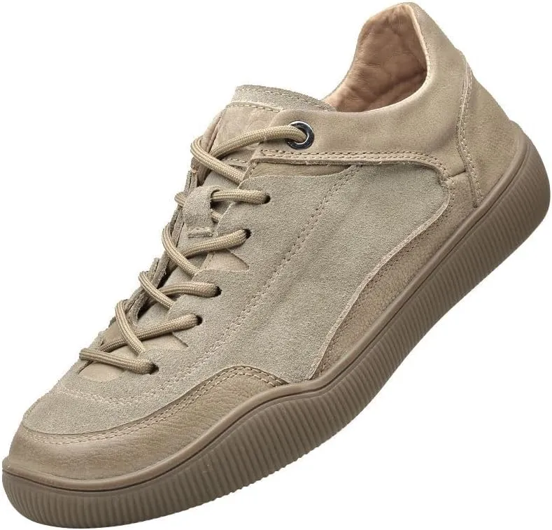 Men's Casual Shoes - high-end Matte Leather with Durable Rubber Sole