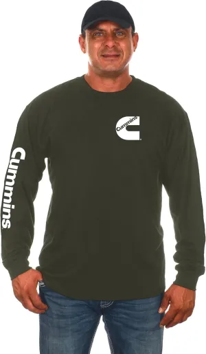 Men's Cummins Diesel Long Sleeve Crew Neck Shirt in 2 Colors