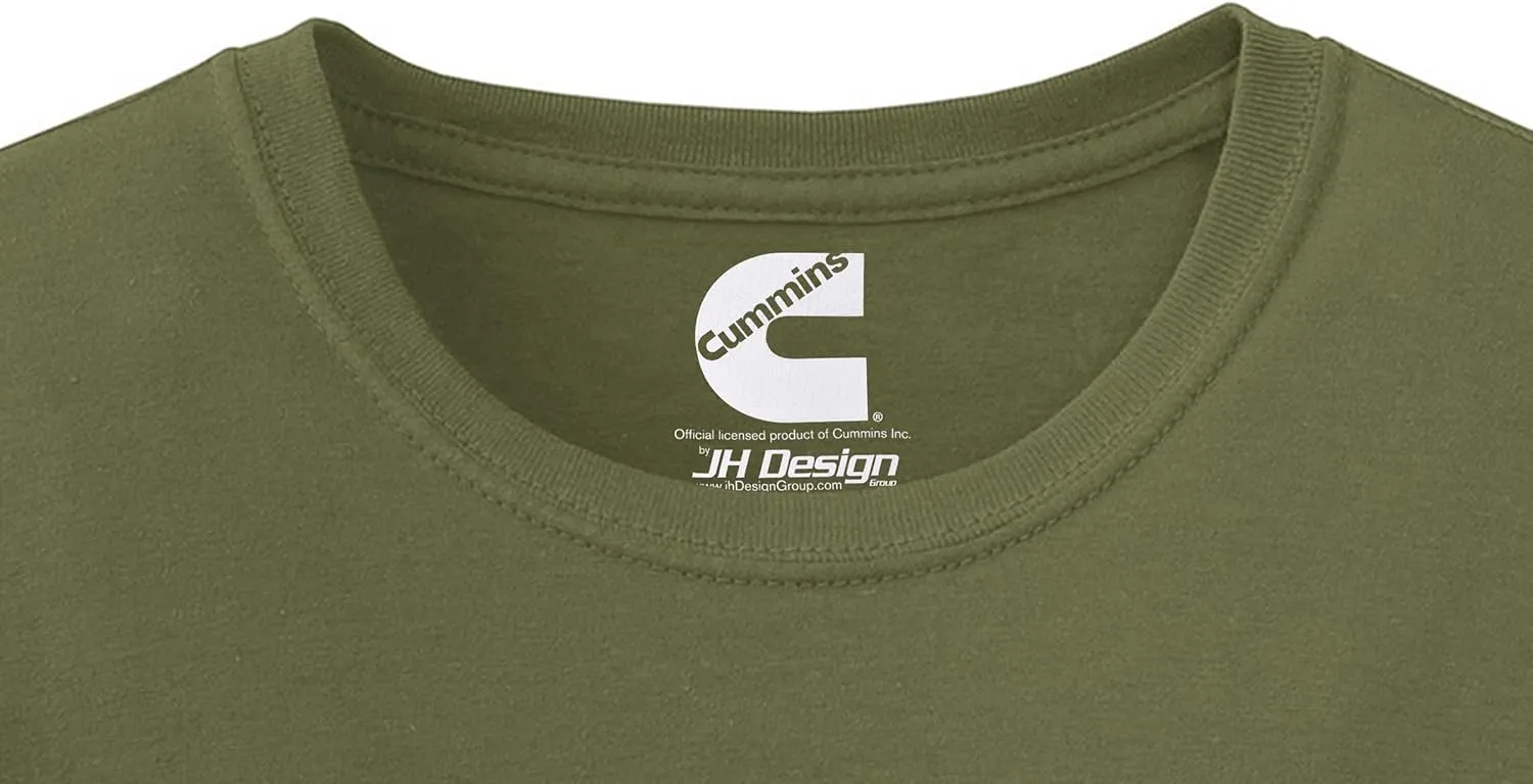 Men's Cummins Diesel Long Sleeve Crew Neck Shirt in 2 Colors