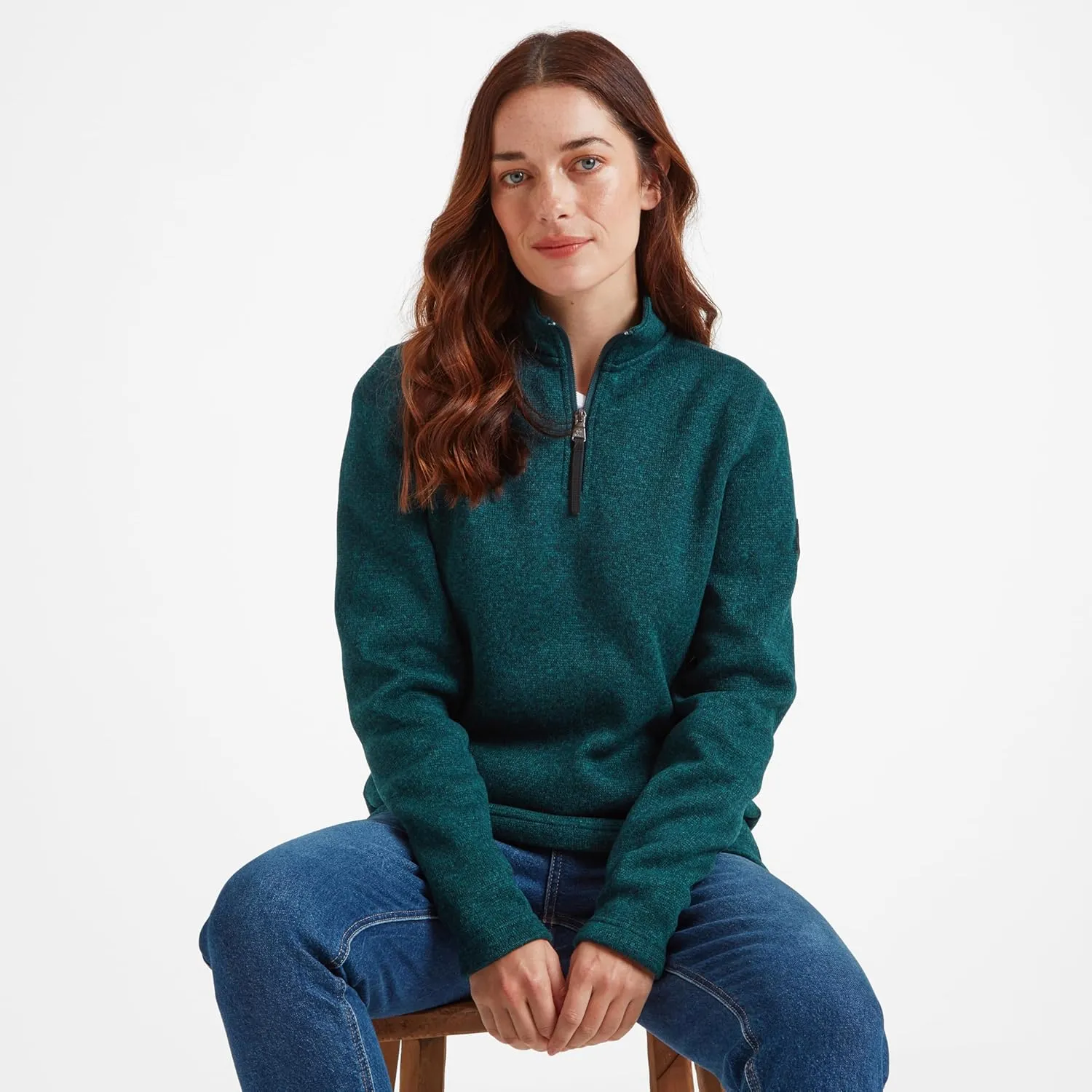 Mens Pearson Knitlook Fleece Top