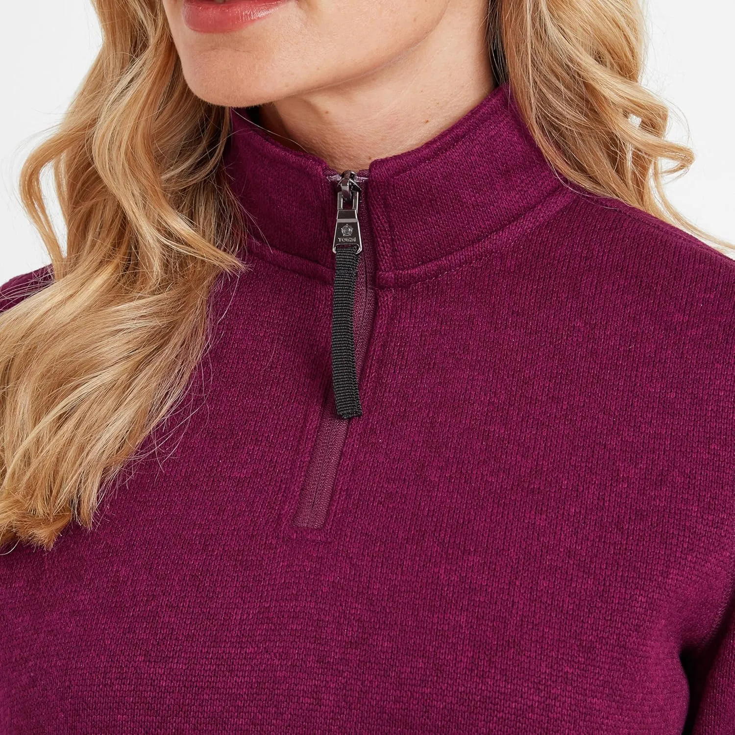 Mens Pearson Knitlook Fleece Top
