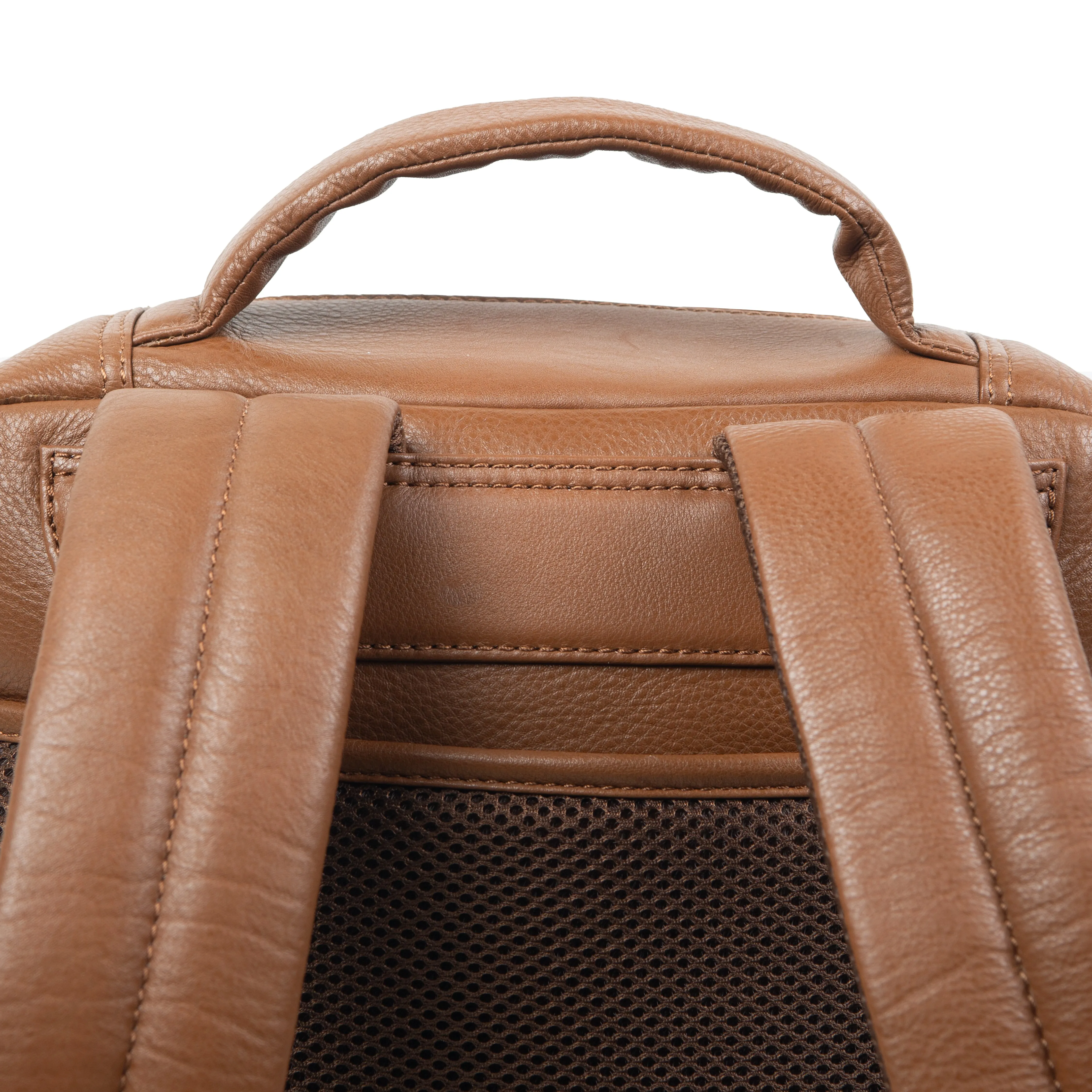 Men's Pebble Grain Leather Backpack