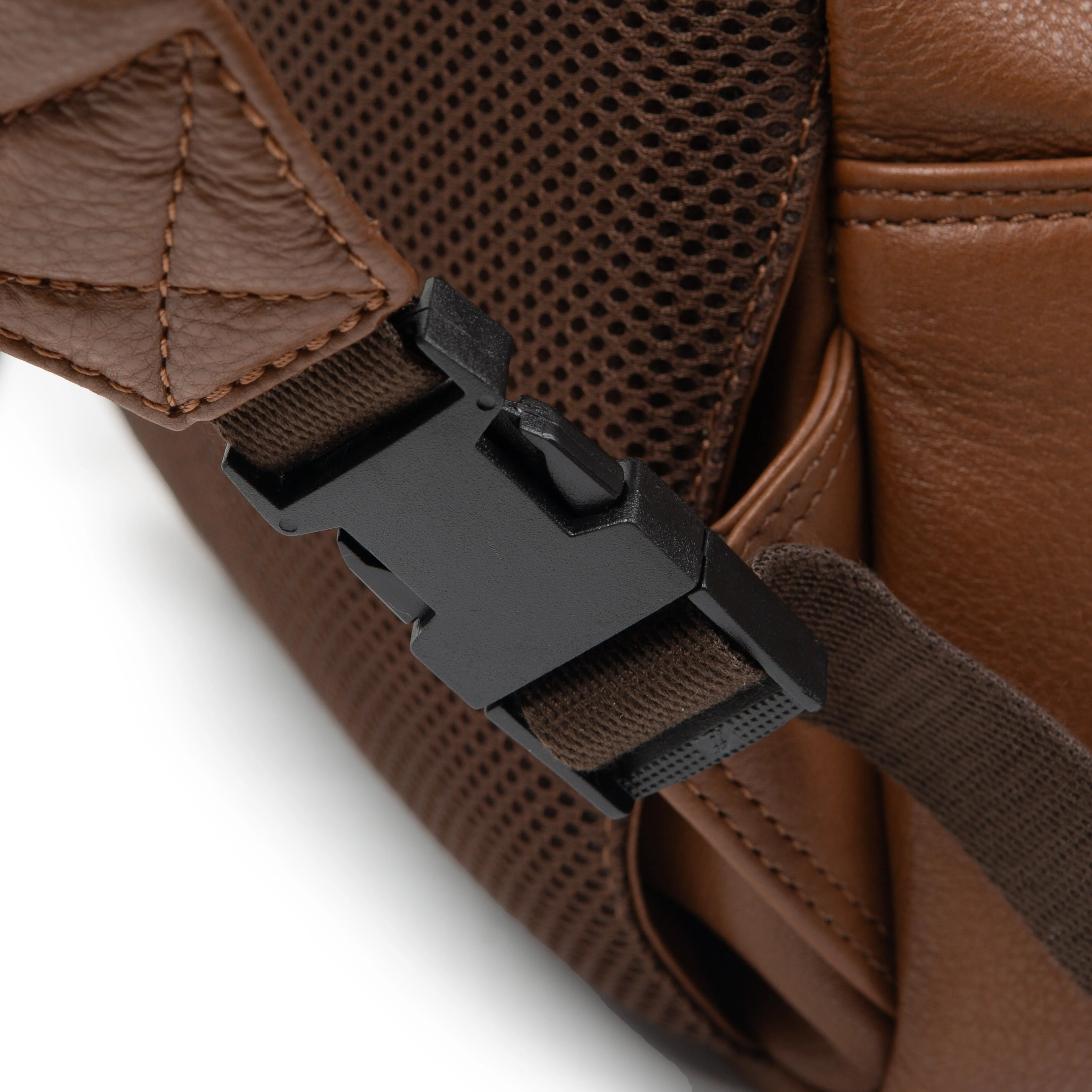 Men's Pebble Grain Leather Backpack