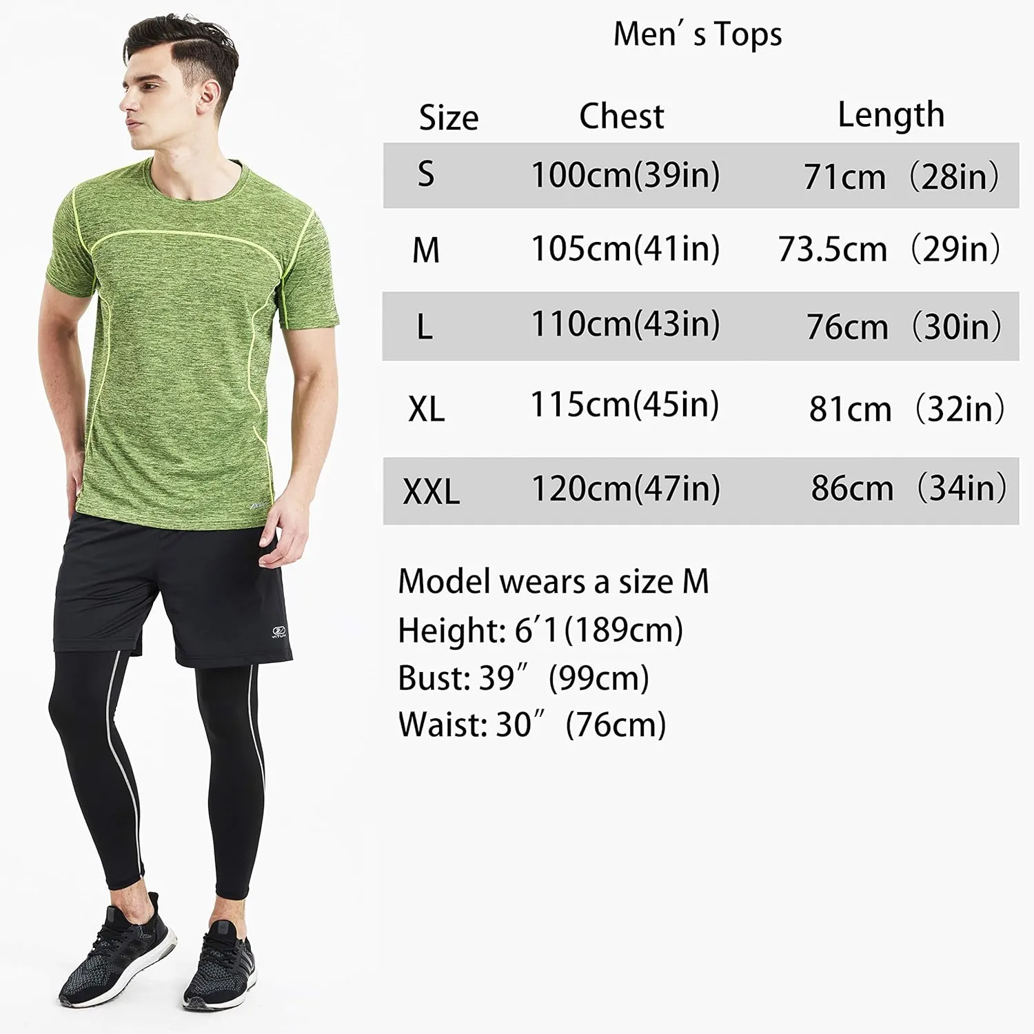 Mens Running Dry Fit T-Shirt Athletic Outdoor Short Sleeve Comfortable Sports Top