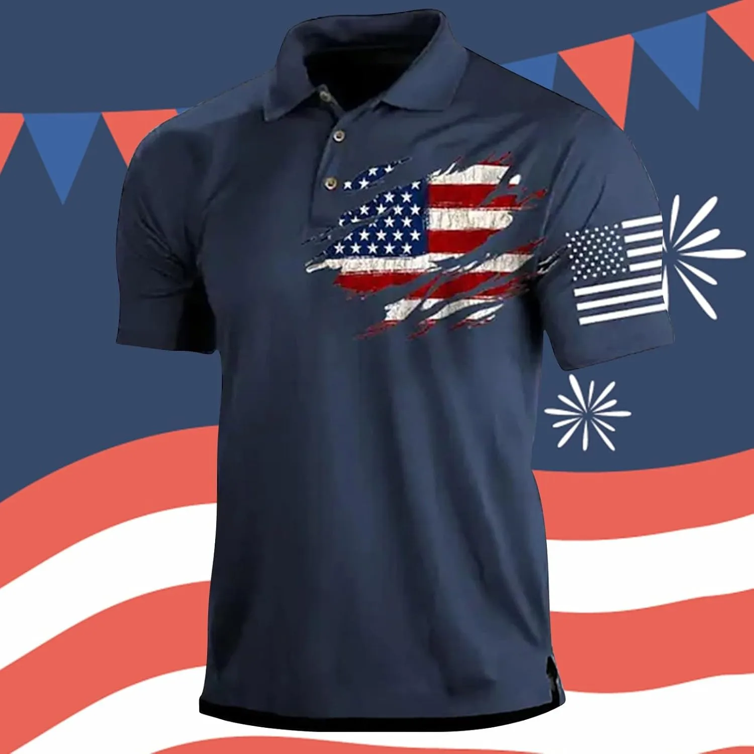 Mens Shirts Short Sleeve Summer Casual Short Sleeved Buttons Lapel Solid Color Short Sleeved T Shirt Tops Polo White