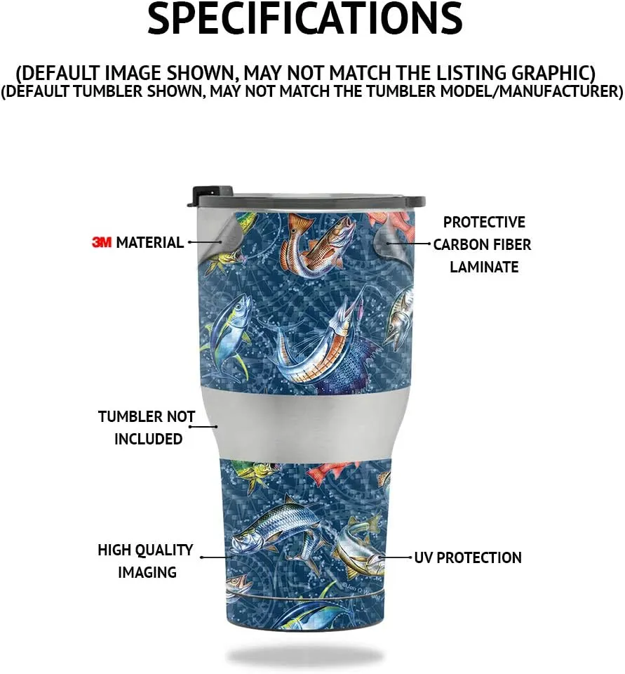 MightySkins Carbon Fiber Skin for Hydro Flask 32 oz. Wide Mouth - Black Leather | Protective, Durable Textured Carbon Fiber Finish | Easy to Apply | Made in The USA