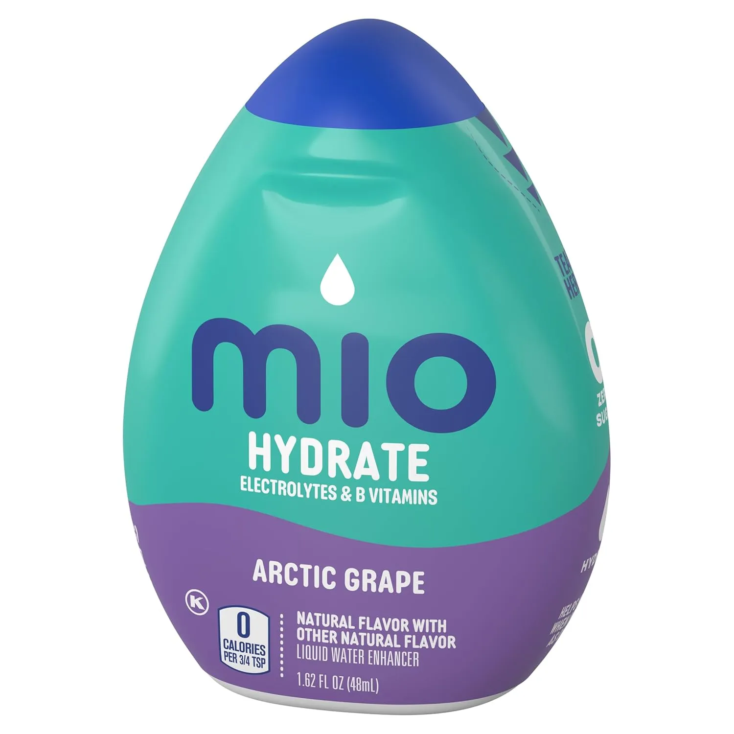 Mio Sport Liquid Water Enhancer, Arctic Grape, 1.62 OZ, 6-Pack