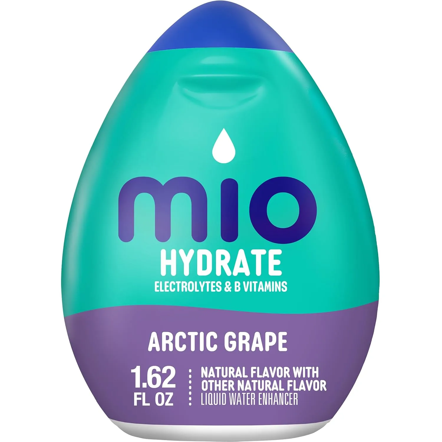 Mio Sport Liquid Water Enhancer, Arctic Grape, 1.62 OZ, 6-Pack