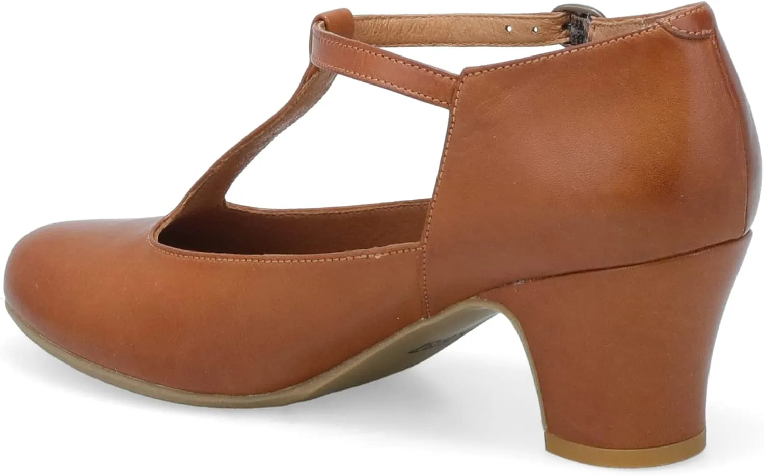 Miz Mooz Fleta Women's Retro Inspired Heels Brandy