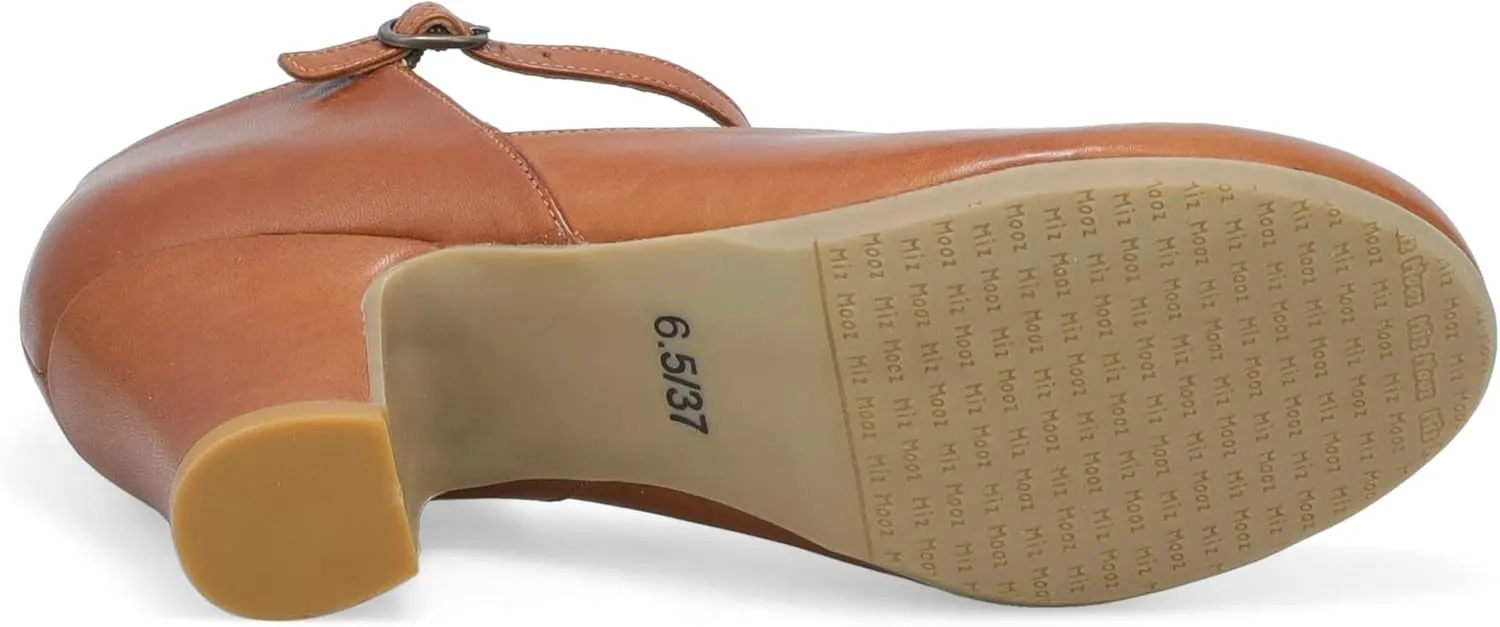 Miz Mooz Fleta Women's Retro Inspired Heels Brandy