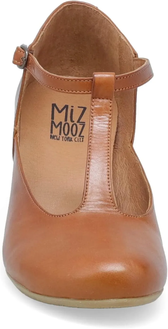 Miz Mooz Fleta Women's Retro Inspired Heels Brandy