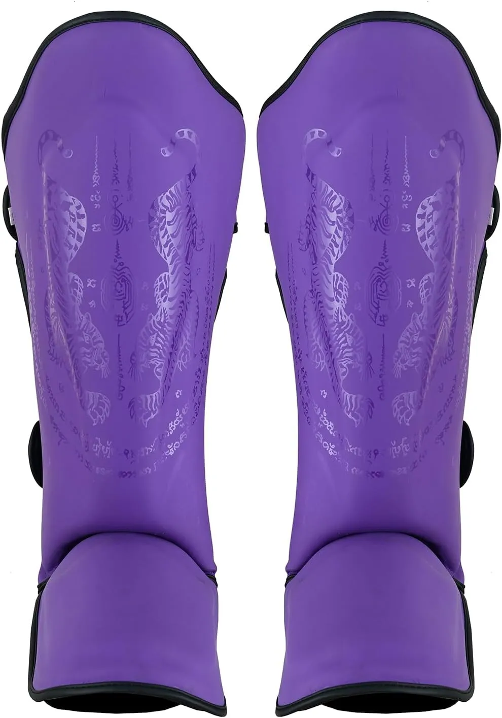 MMA Twin Tiger Series Purple Ladies Muay Thai Stand Up Shin Pads - New
