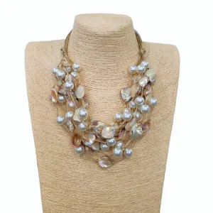 Mocha Pearl Necklace