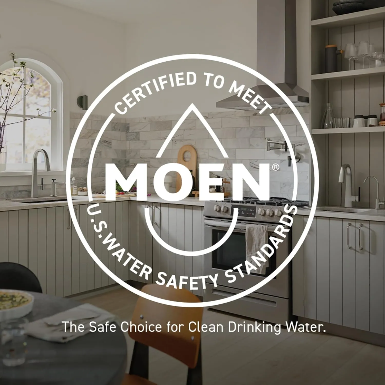 Moen Haelyn Chrome Single-Handle Pull-Down Sprayer Kitchen Faucet Featuring Power Boost for a Faster Clean, Soap Dispenser Included, 87627