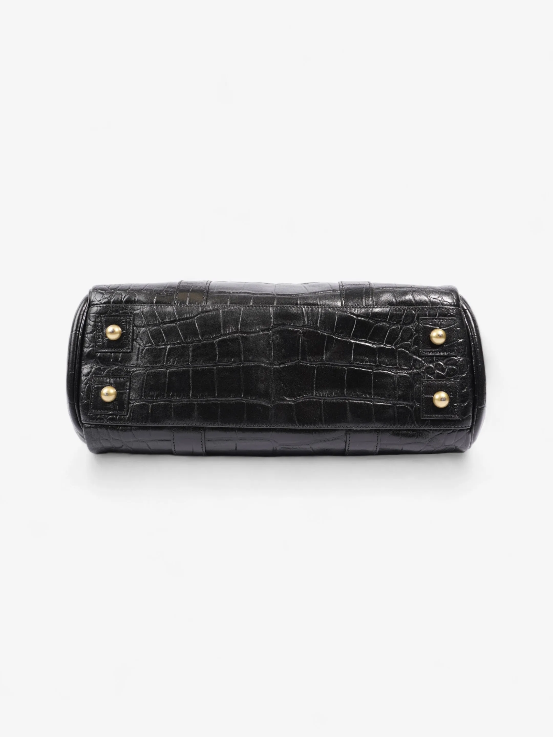 Mulberry Bayswater Black Embossed Leather