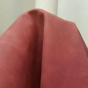 NAT Leathers Burgundy Red Waxy Crazy Horse Nappa 14-17 sq.ft. 2.5-3.0 Upholstery Craft, Shoe, Bookbinding Handbag Cowhide Genuine Cow Leather Hide Skin (14-17 sq.ft.)