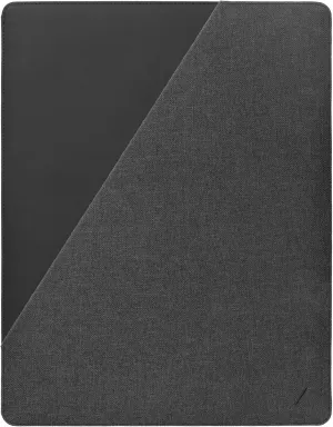 Native Union Stow Slim for iPad 13" Tablet Sleeve – Sleek & Slim Premium Sleeve Compatible with iPad Air 13" M4, iPad Pro 13" M4 with Easy-Access Magnetic Closure & External Pocket (Slate)