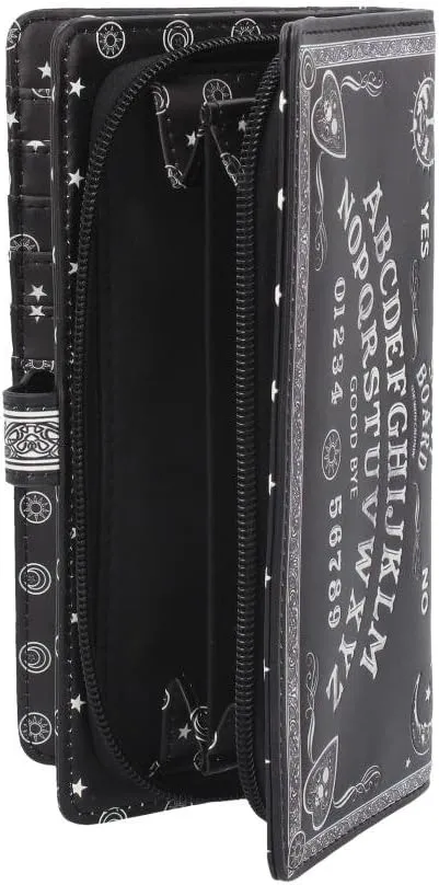 Nemesis Now Embossed Purse, Gothic Wallet, 18.5cm - Ouija Spirit Board