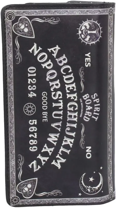Nemesis Now Embossed Purse, Gothic Wallet, 18.5cm - Ouija Spirit Board