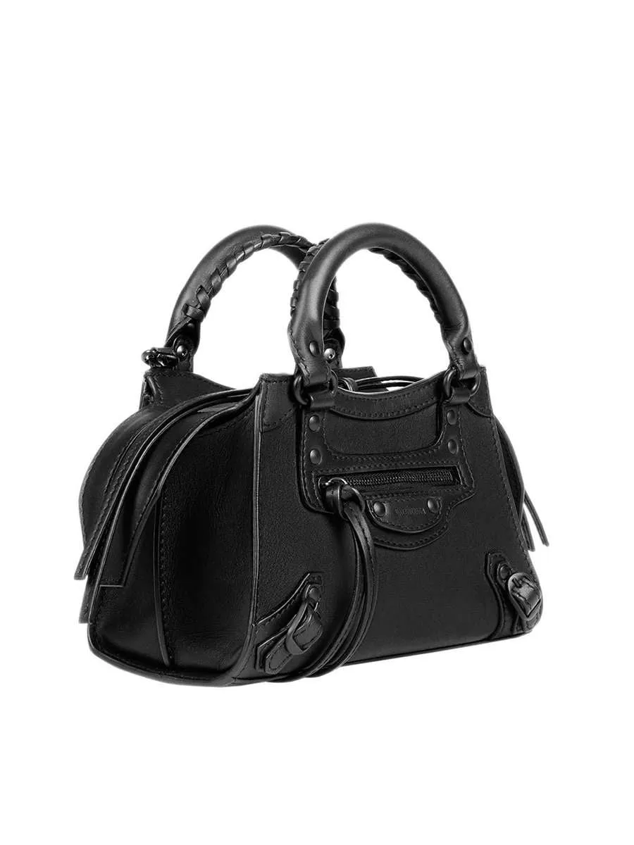 Neo Classic Mini Top Handle Bag Black