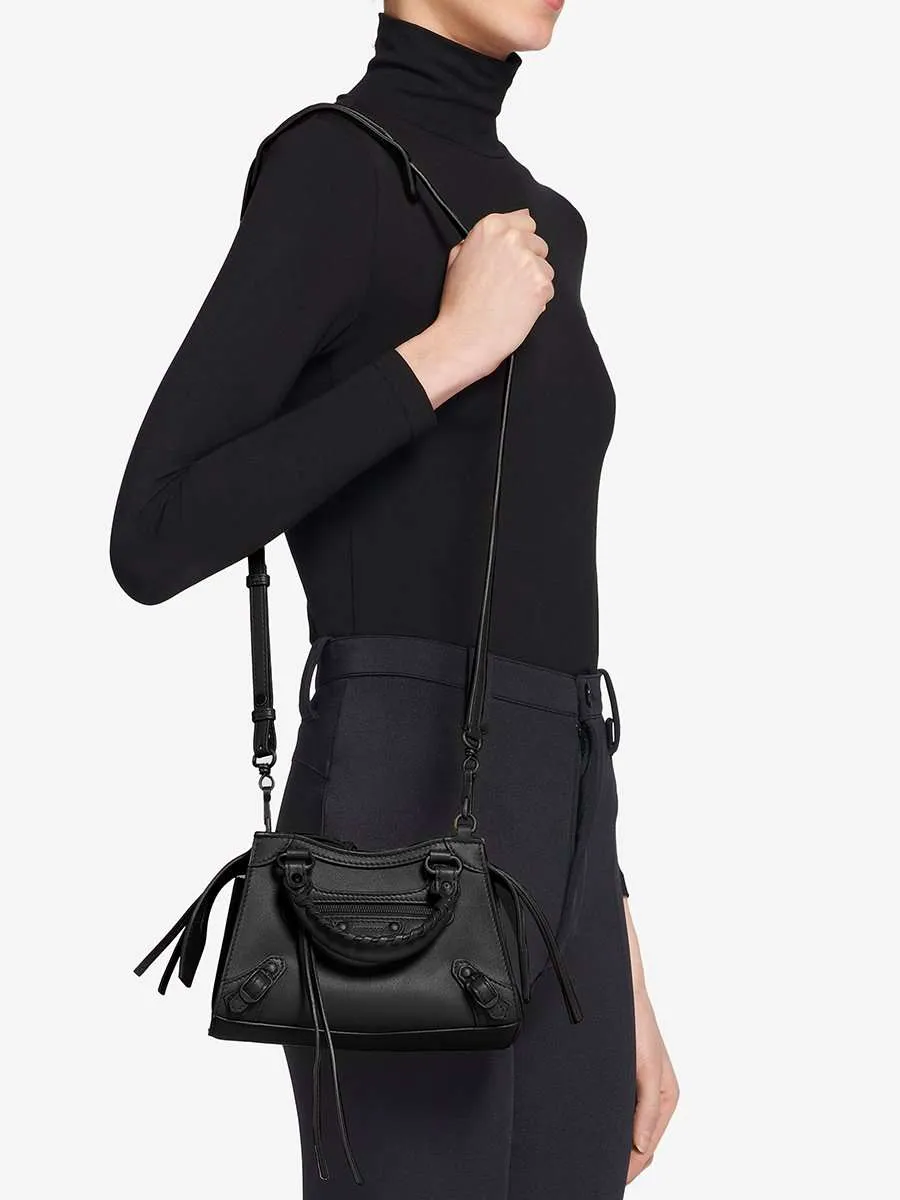 Neo Classic Mini Top Handle Bag Black