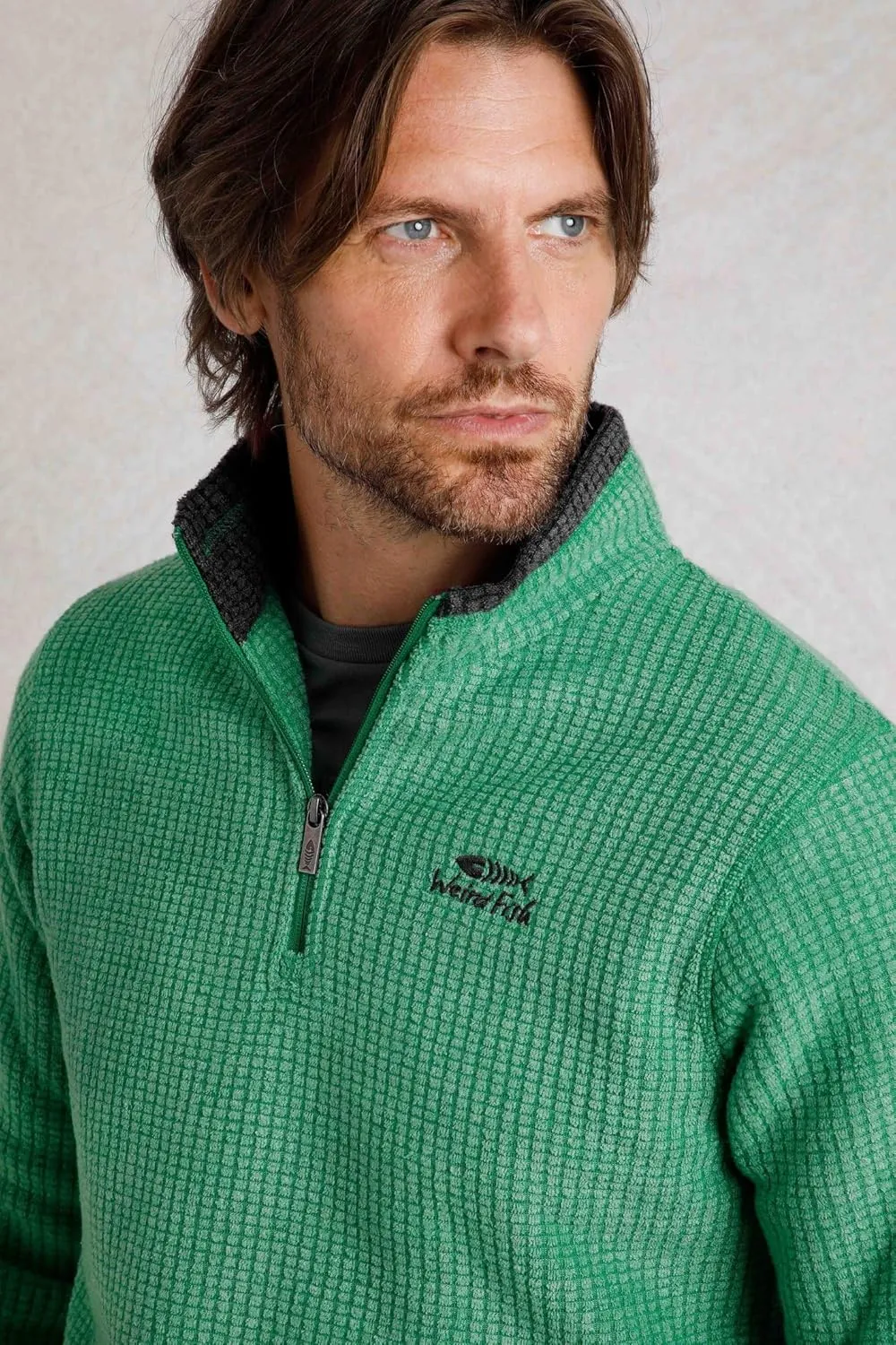 Newark Eco 1/4 Zip Grid Fleece
