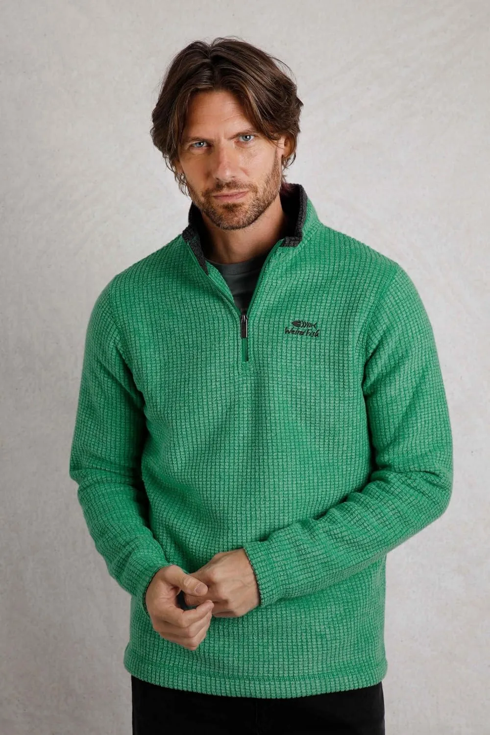 Newark Eco 1/4 Zip Grid Fleece