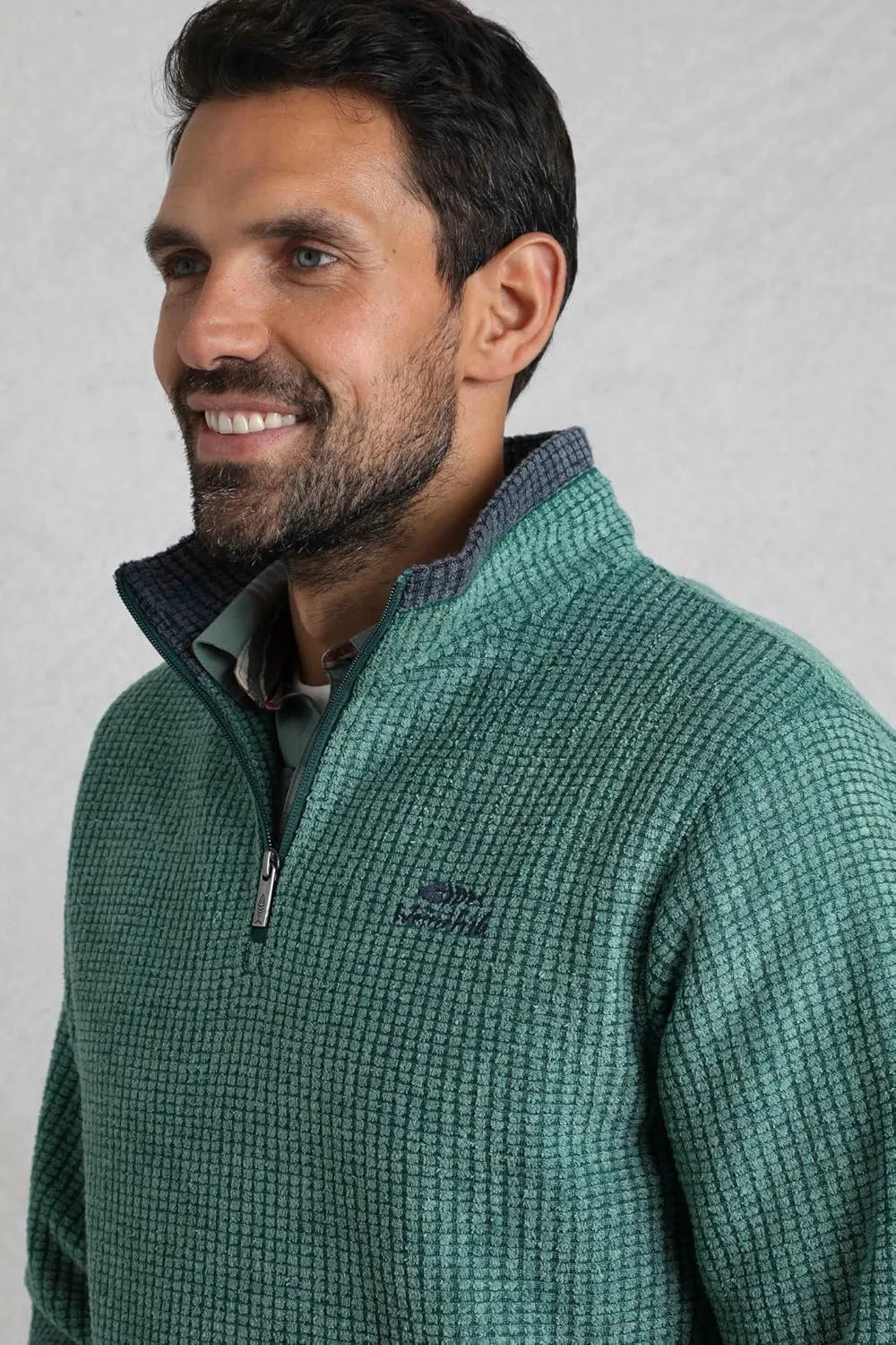 Newark Eco 1/4 Zip Grid Fleece