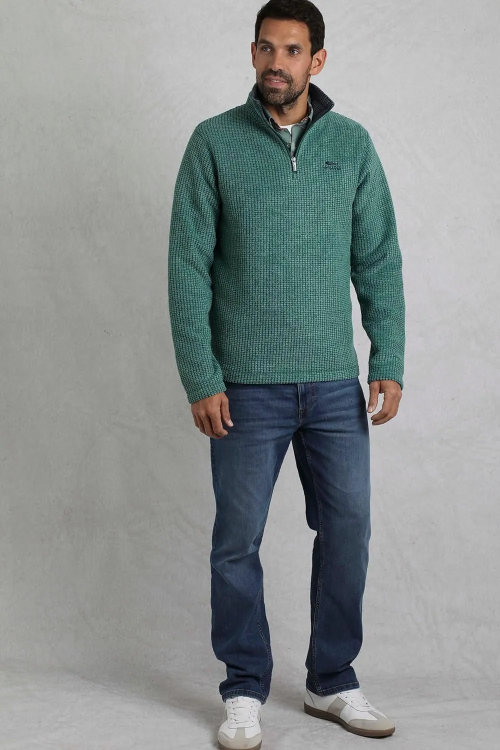 Newark Eco 1/4 Zip Grid Fleece