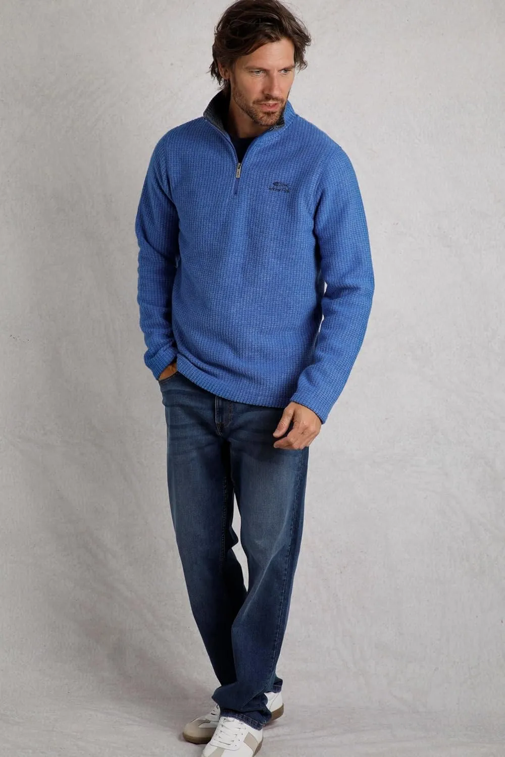 Newark Eco 1/4 Zip Grid Fleece