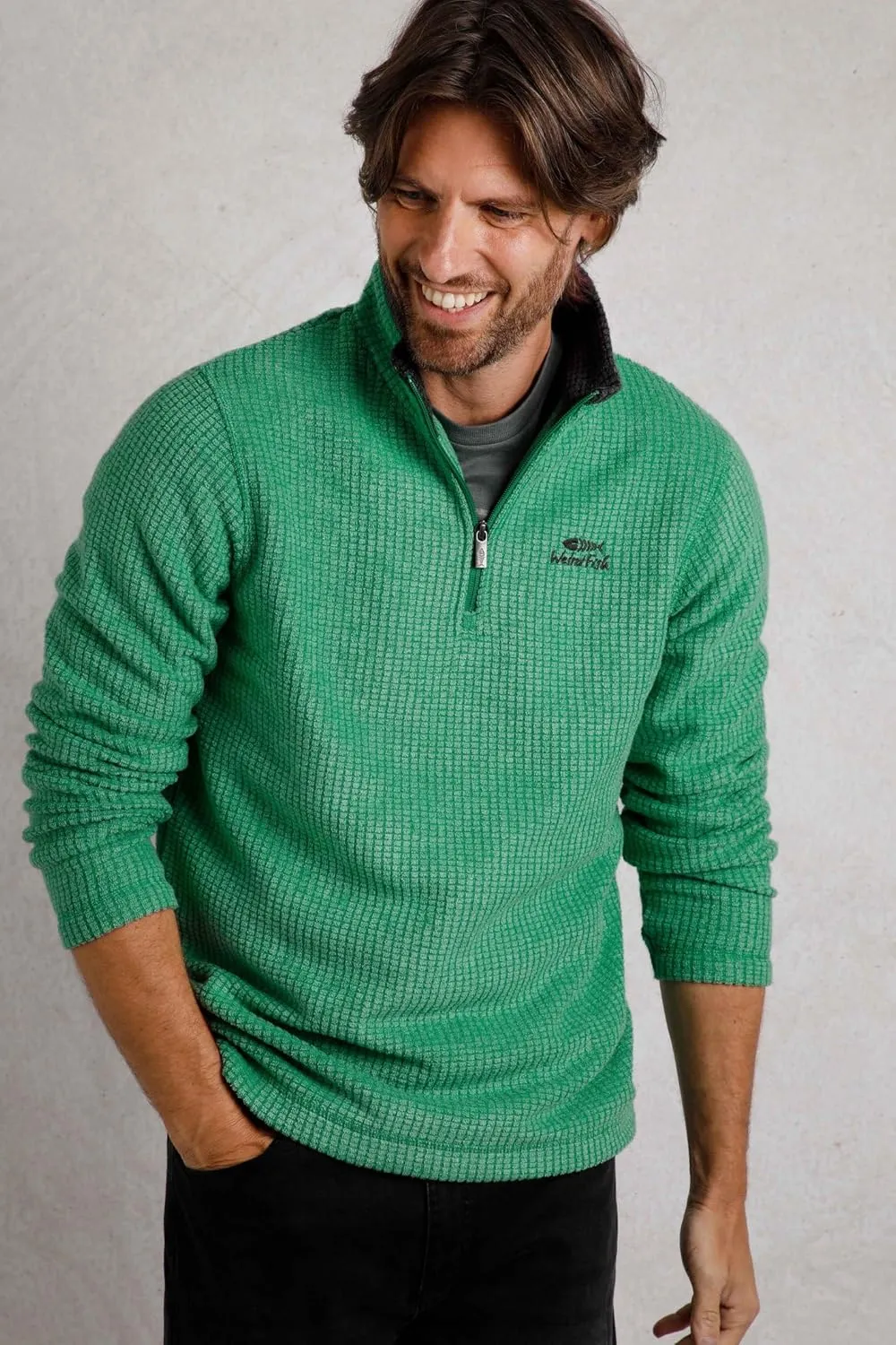 Newark Eco 1/4 Zip Grid Fleece