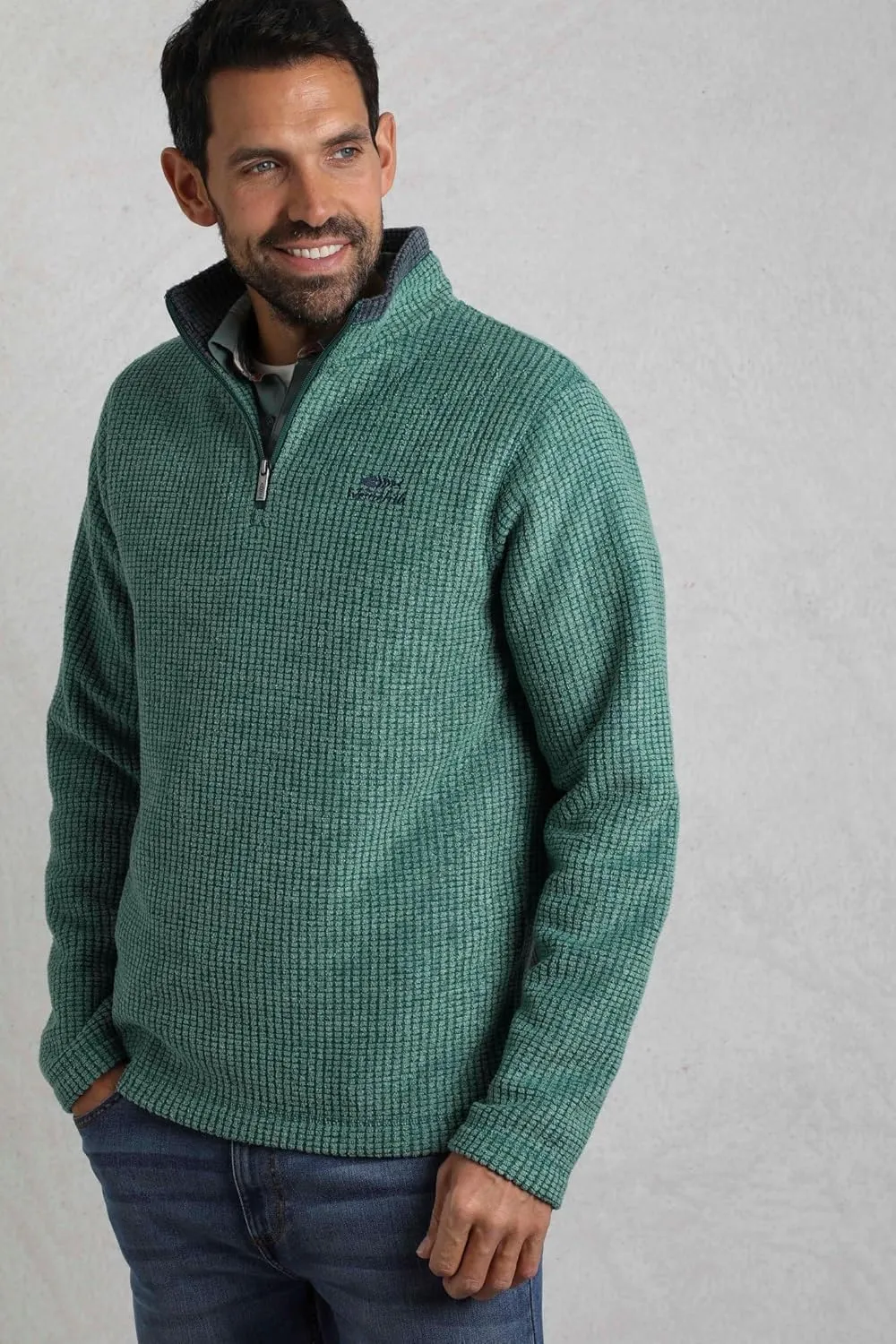 Newark Eco 1/4 Zip Grid Fleece
