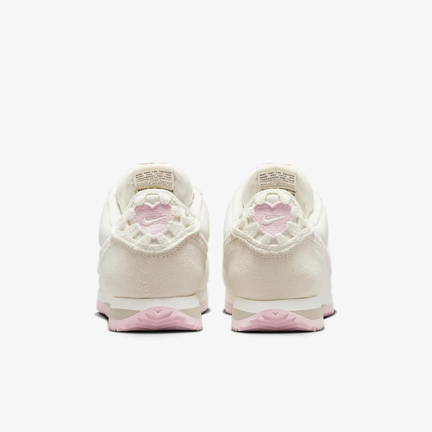 Nike Cortez Women's Shoes (HV6012-161, Sail/Sail/College Grey/Pink Foam)