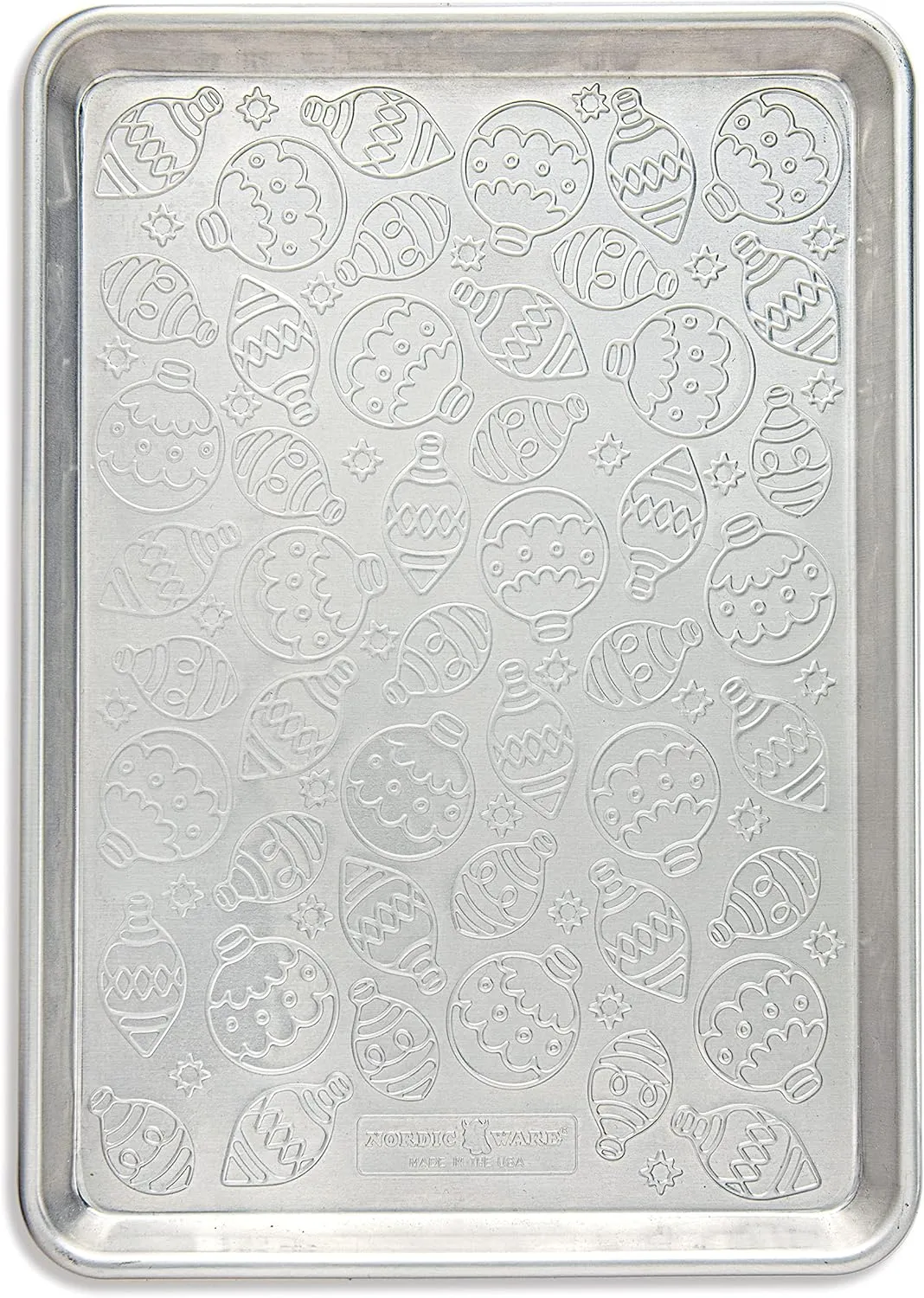 Nordic Ware Embossed Naturals Ornament Pattern Half Sheet