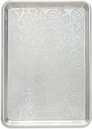 Nordic Ware Embossed Naturals Ornament Pattern Half Sheet