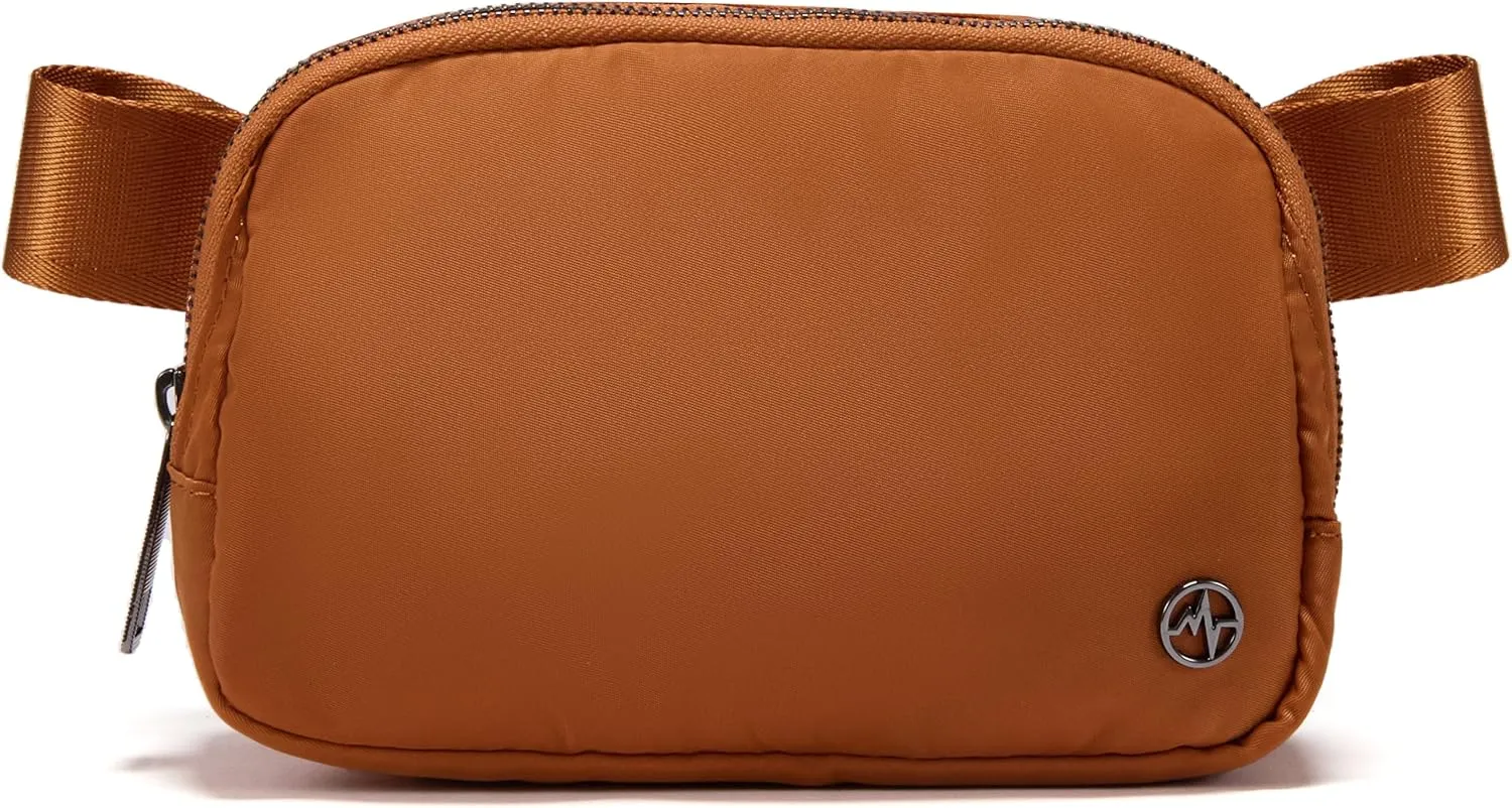 Pander Everywhere Belt Bag for Women, Fashion Waist Packs, Crossbody Bags, Everywhere Belt Bag with Adjustable Strap (Bronze).