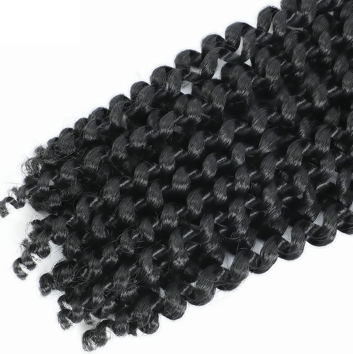 Passion Twist Hair 18 Inch 8 Packs Water Wave Crochet Hair Pre Looped Spring Bohemian Braids for Black Women