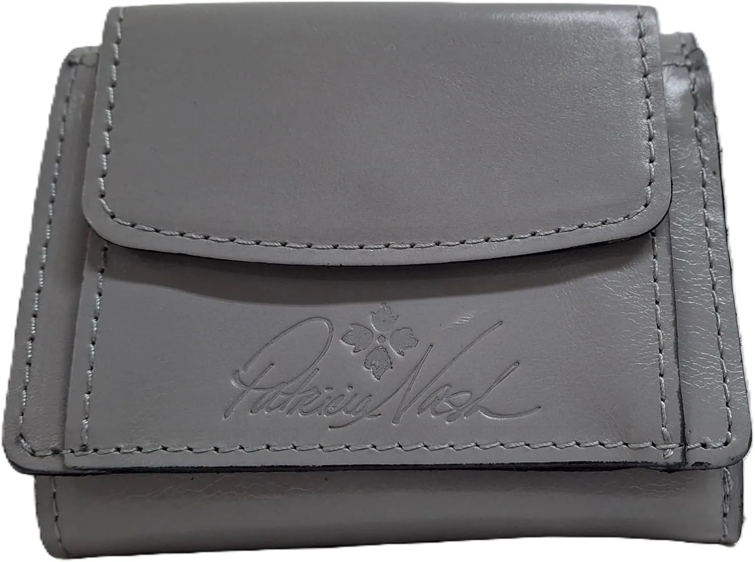 Patricia Nash Libby Leather Wallet (Formal Gray)
