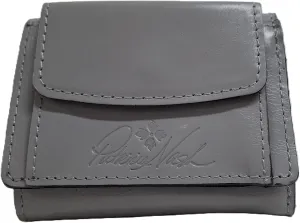 Patricia Nash Libby Leather Wallet (Formal Gray)