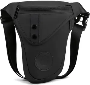 Peicees Leg Bag for Men Fanny Packs Women Men’s Outdoor Thigh Bags Motorcycle Ride Crossbody Backpack Shoulder Sling Pack Camping Hiking Cycling Riding