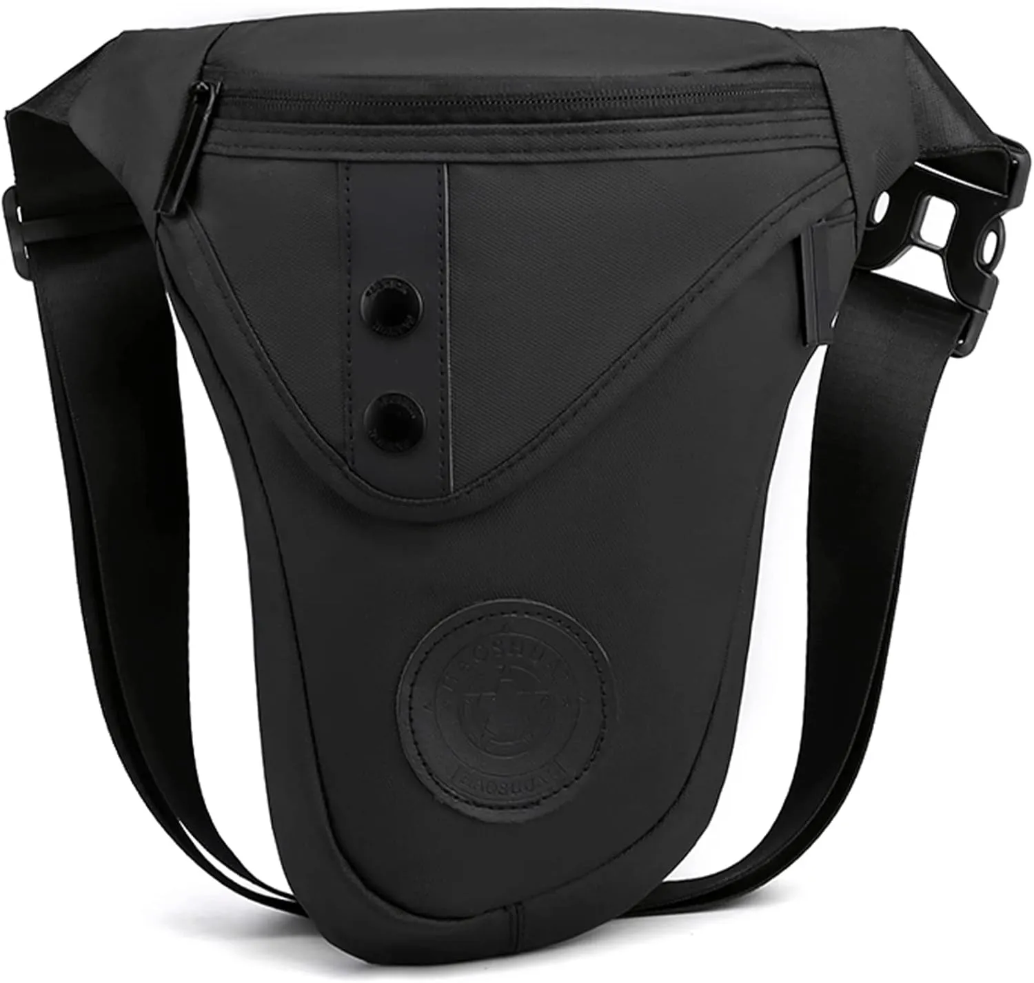Peicees Leg Bag for Men Fanny Packs Women Men’s Outdoor Thigh Bags Motorcycle Ride Crossbody Backpack Shoulder Sling Pack Camping Hiking Cycling Riding