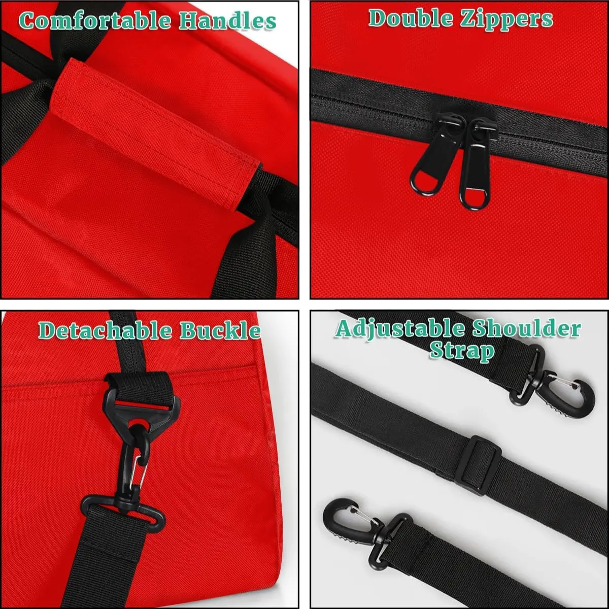 Personalized Cheerleader Sports Bag Custom Gymnastics Name Gym Duffel Bags Customized Cheer Ballet Dance Gift Overnight Weekender Bag, Coral Red A