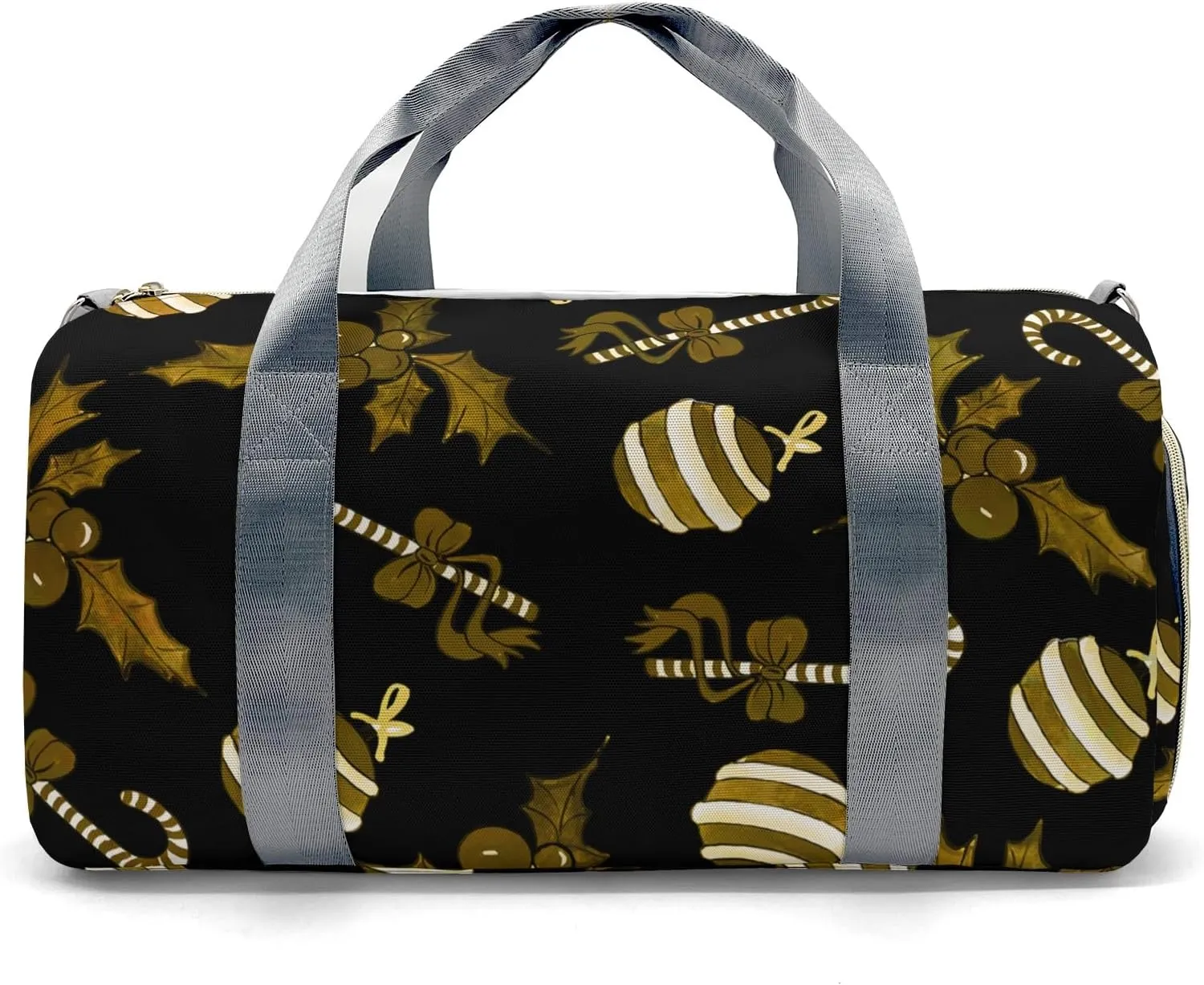 Personalized Name Duffel Bag Golden Pattern Ultimate Travel Bags: Your Companion for Every Adventure