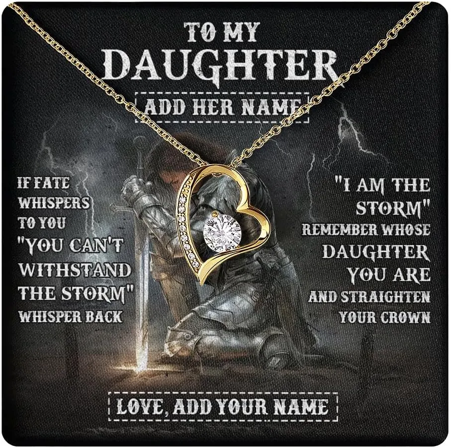 Personalized To My Bonus Son Knight Templar Necklace From Stepdad Stepmom You Will Never Lose Stepson Birthday Gifts Christmas Customized Gift Box Message Card