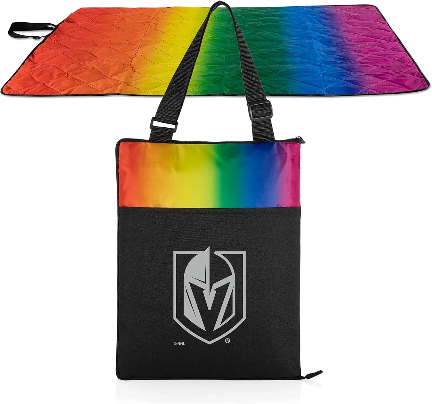 PICNIC TIME NHL Vista Outdoor Picnic Tote, Beach, Camping Blanket