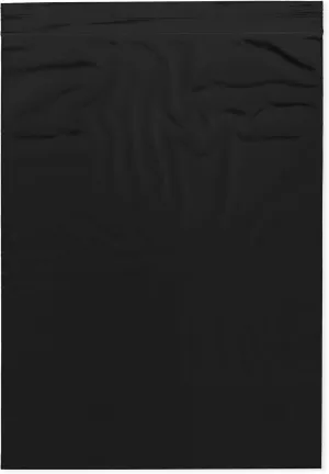 Plymor 9" x 12" (Pack of 100), Black 2 Mil Zipper Reclosable Plastic Bags