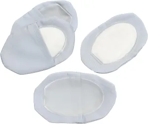 Polar Products Cool58® Bra Cooler Set | 4 Cooling Packs & Soft Covers | Reusable Gel Inserts | Breast Cooling Packs for Sports, Post-Surgery, & Mastectomy | Stop Boob Sweat (Medium)