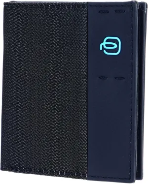 Porta Carte di Credito | Piquadro Pulse Connequ | PP1518P16-Chevron/Blu